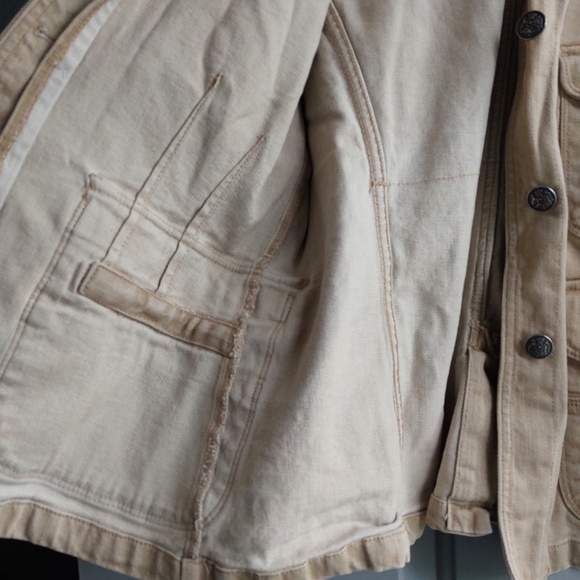 Ralph Lauren Khaki Jean Jacket - Picture 7 of 11